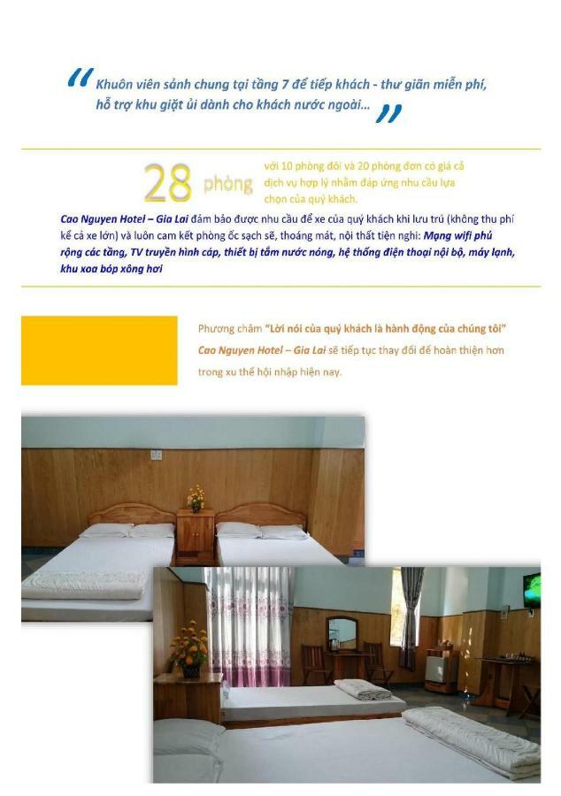 Cao Nguyen Hotel Pleiku Zewnętrze zdjęcie